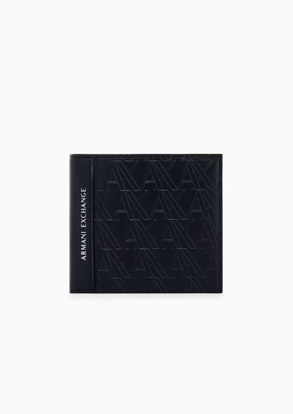 Portafoglio bifold con portamonete e logo Nero XM000167 AF26662 UC001 ARMANI EXCHANGE