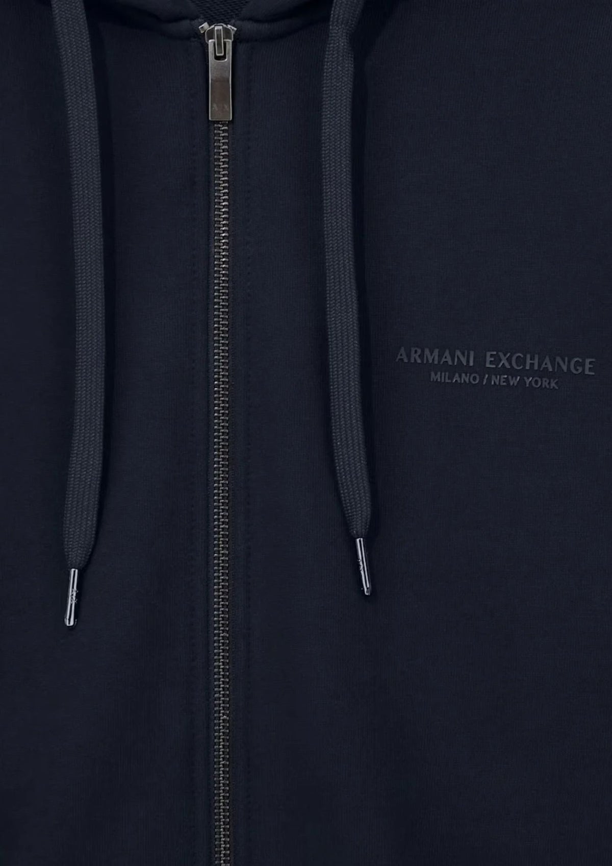 Felpa regular fit in cotone french terry Blu Navy XM001293 AF20934 UB101 ARMANI EXCHANGE