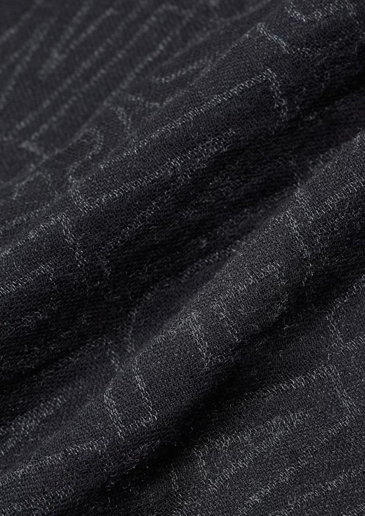 Sciarpa jacquard in cotone e viscosa con logo Nera XM001714 AF17470 FC361 ARMANI EXCHANGE