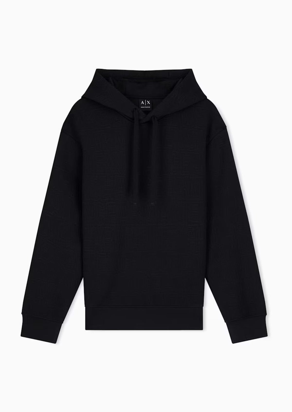 Felpa in jersey jacquard elasticizzato Nera XM002906 AF21862 UC001 ARMANI EXCHANGE