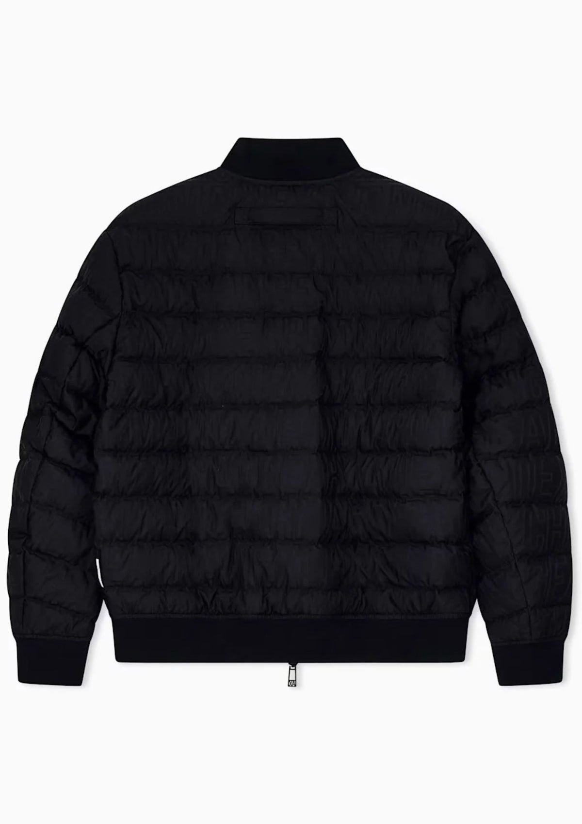 Piumino in nylon jacquard con dettagli in maglia Nero XM003310 AF28563 FC340 ARMANI EXCHANGE