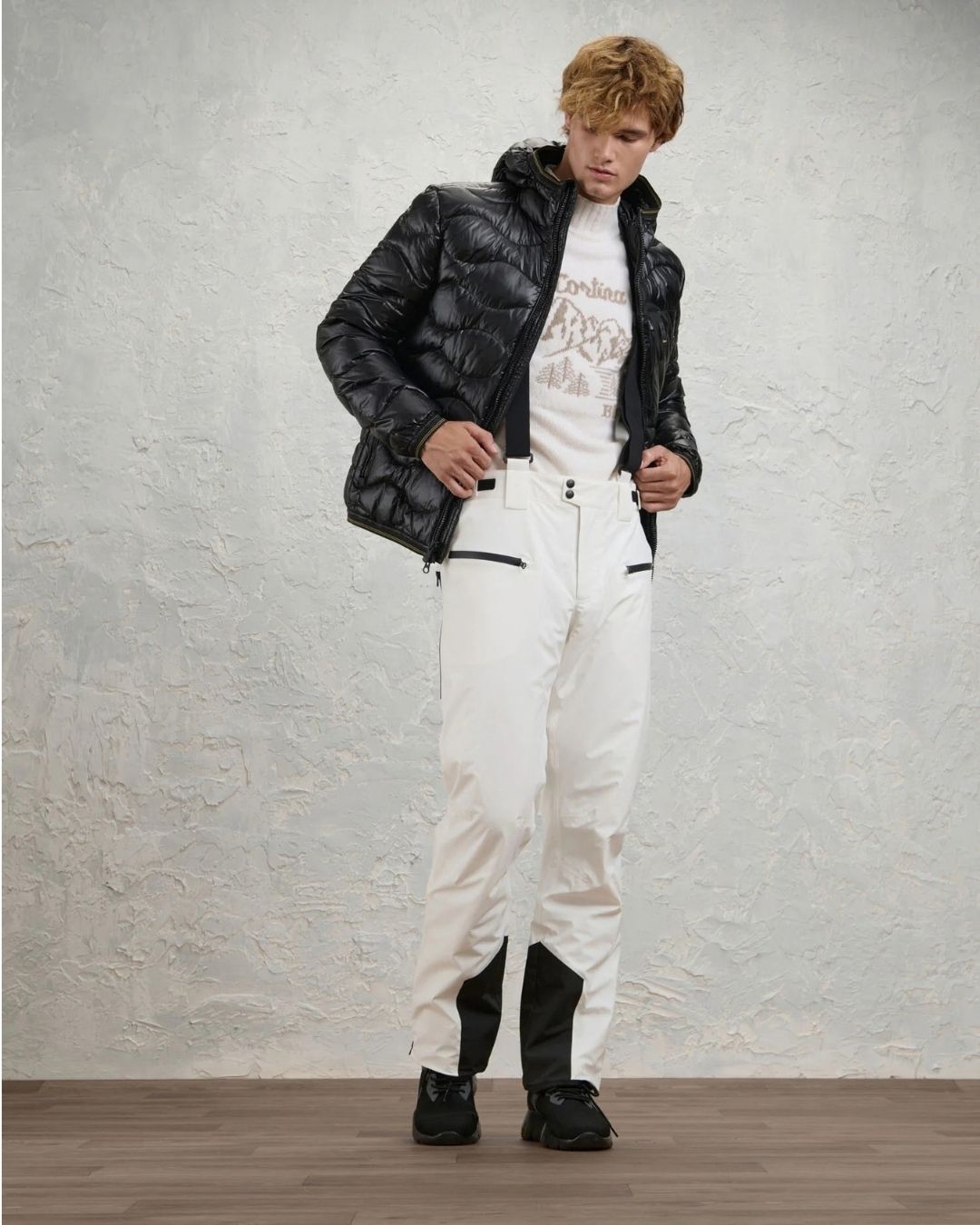 Piumino ad onde Wave Nero BLUC03064 6355 999 BLAUER