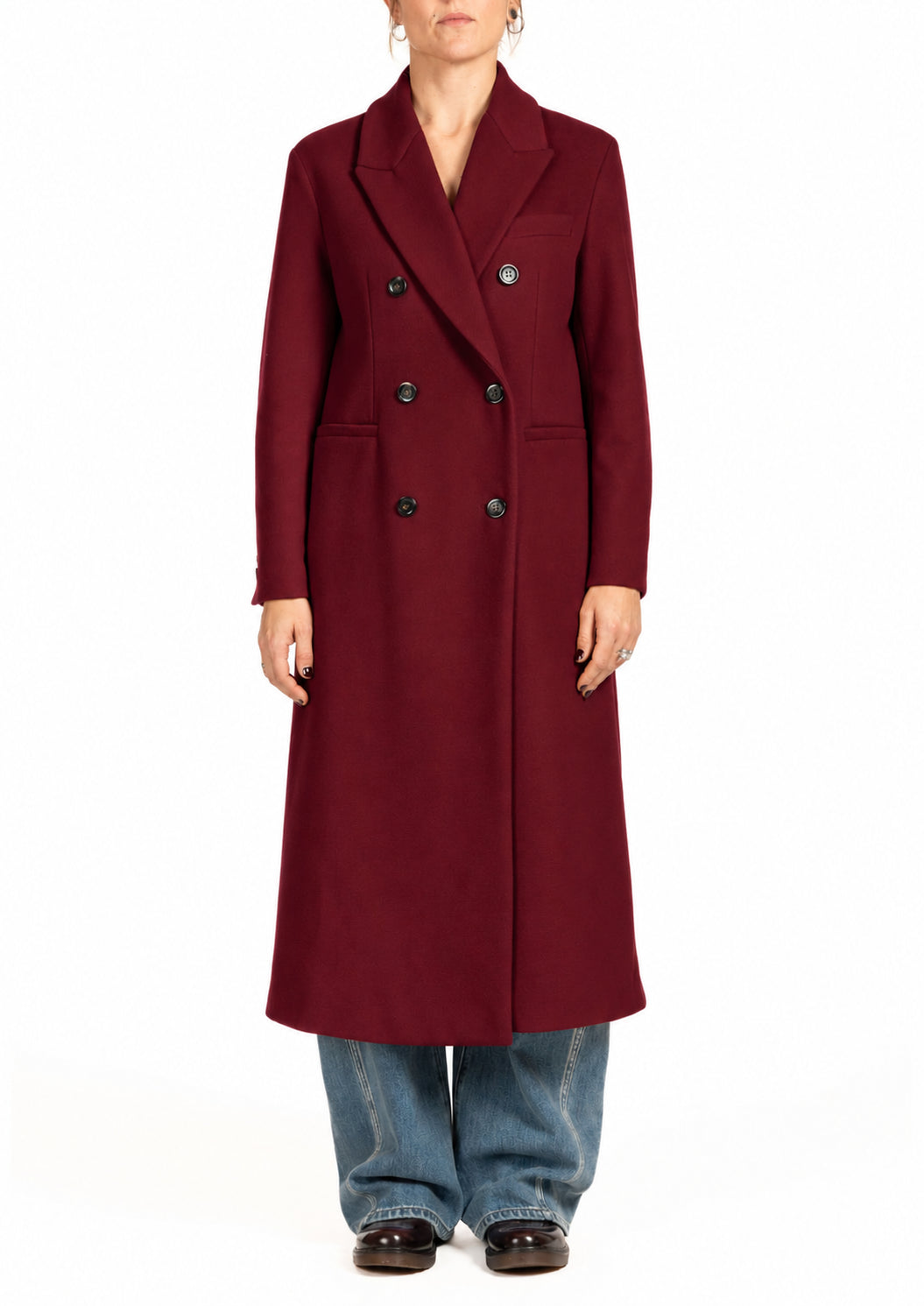 Diana Gallesi cappotto donna Bordeaux 0007R000501N 29 DIANA GALLESI