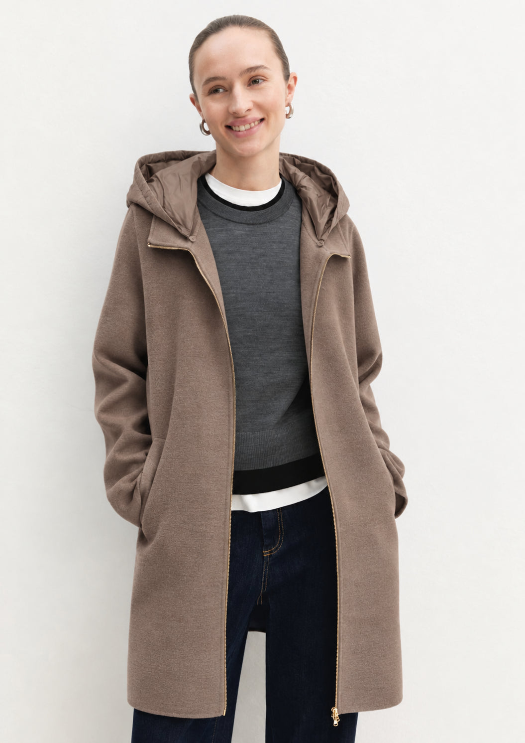 Emme Marella Cappotto Donna Emmgondola Cammello 2625016011200 004 EMME MARELLA