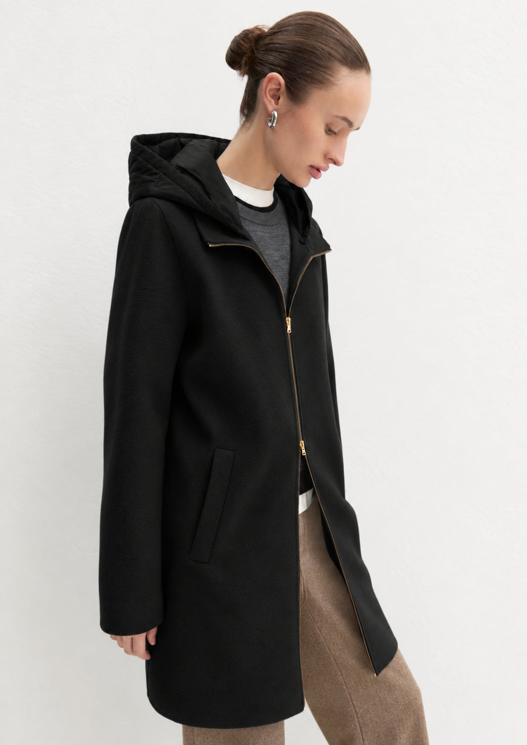 Emme Marella Cappotto Donna Emmgondola Nero 2625016011200 012 EMME MARELLA