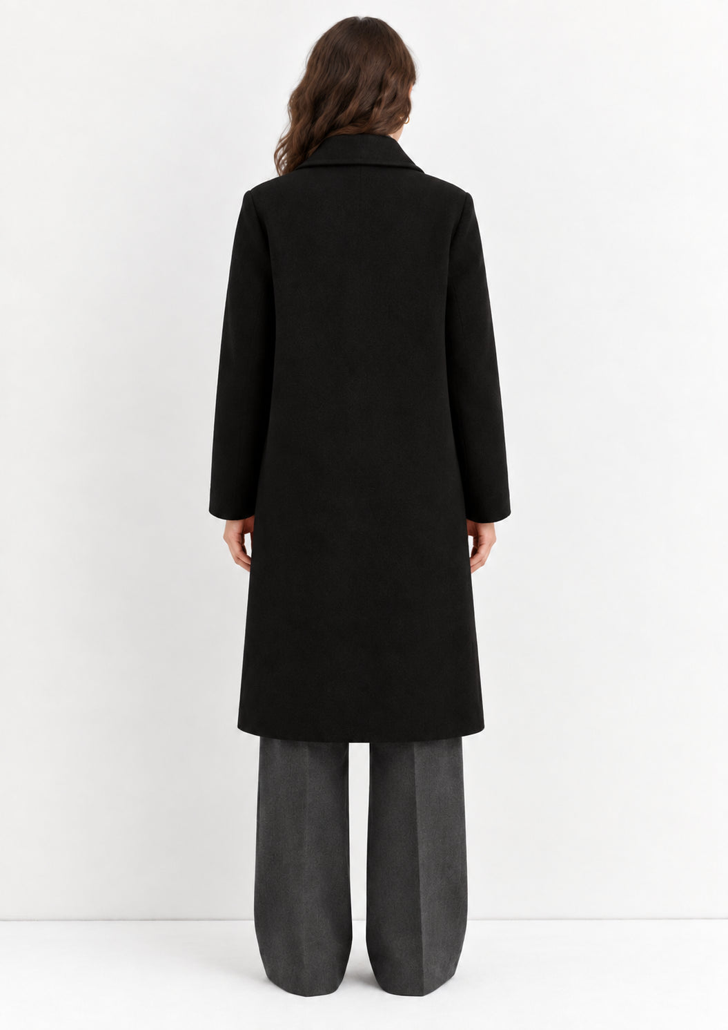 Emme Marella Cappotto Donna Emmesodo Nero 2625016021200 012 EMME MARELLA