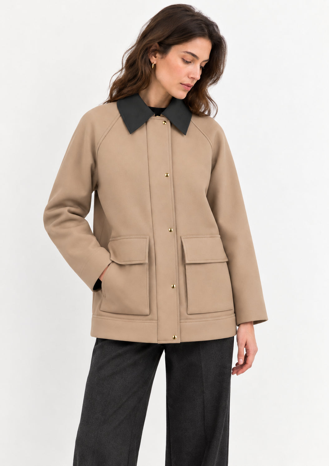 Emme Marella Impermeabile Donna Emmrafia Beige 2625026011200 001 EMME MARELLA