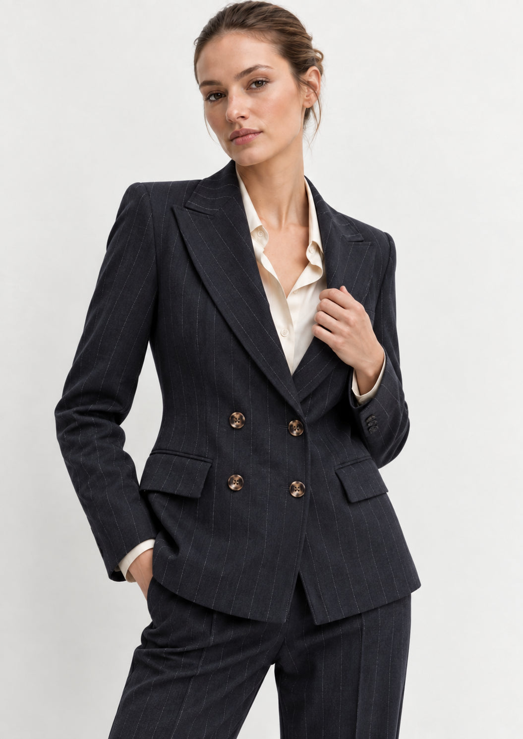 Emme Marella Giacca Donna Emmpiega Blu Navy 2625046021200 001 EMME MARELLA
