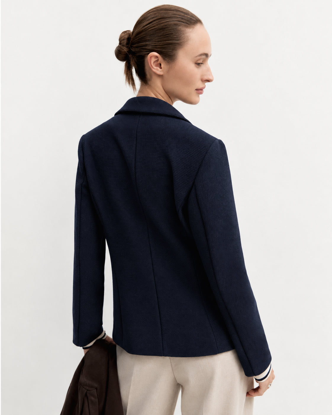 Emme Marella Giacca Donna Emmaris Blu Navy 2625046101200 005 EMME MARELLA