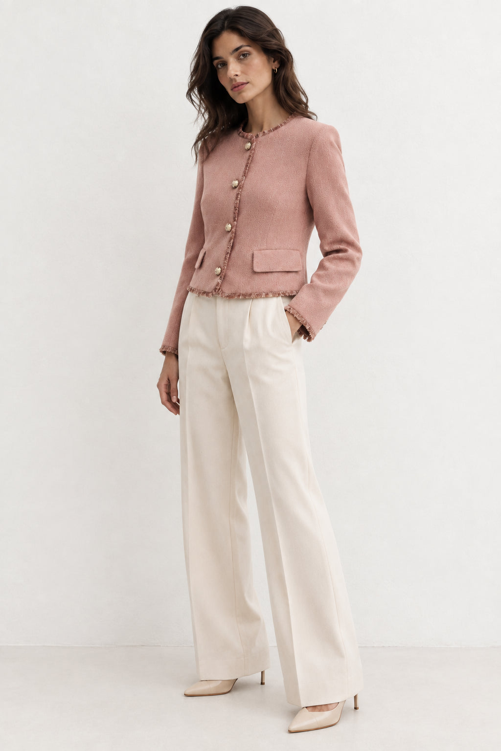 Emme Marella Giacca Donna Emmangolo Rosa Peonia 2625046181200 002 EMME MARELLA