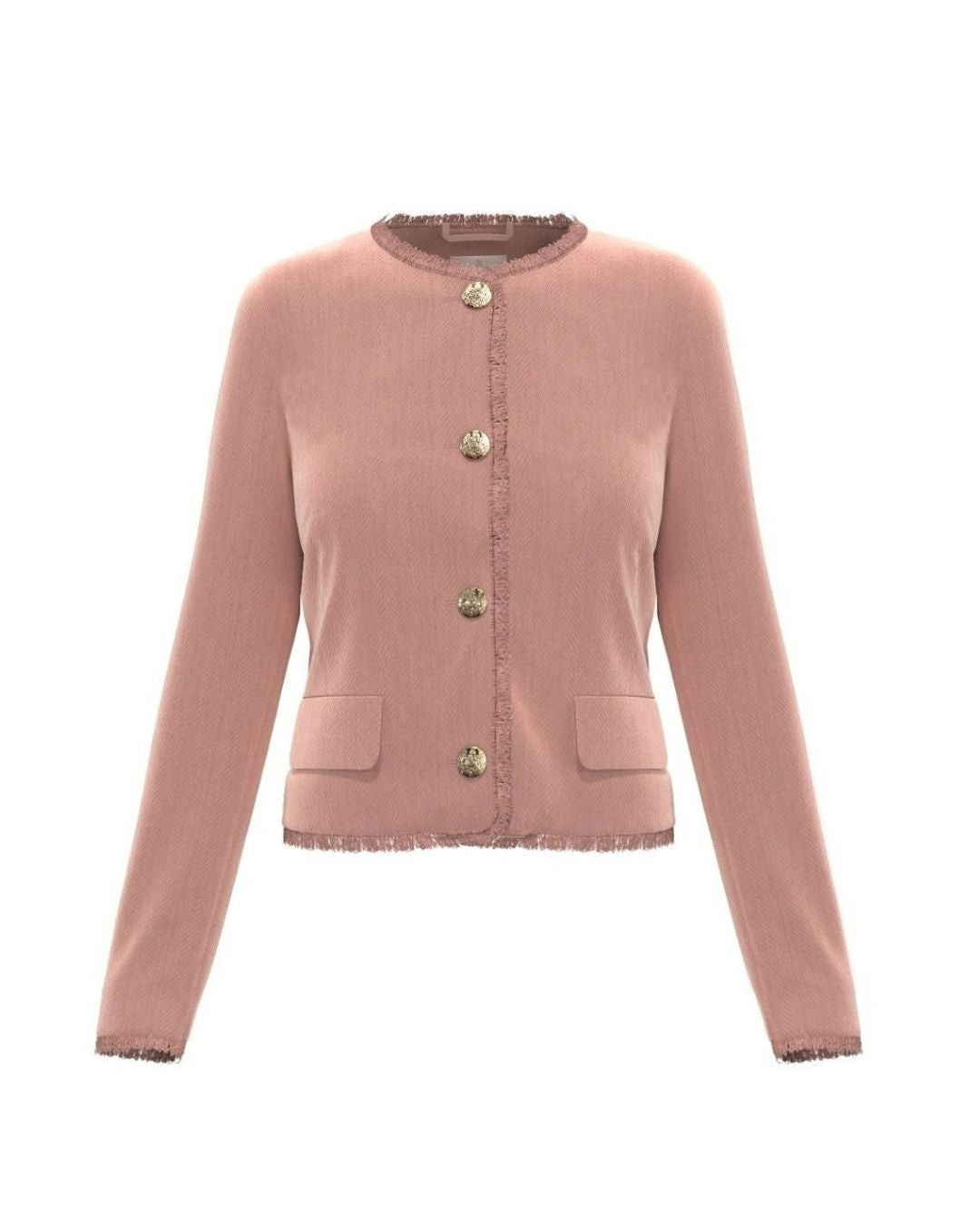 Emme Marella Giacca Donna Emmangolo Rosa Peonia 2625046181200 002 EMME MARELLA