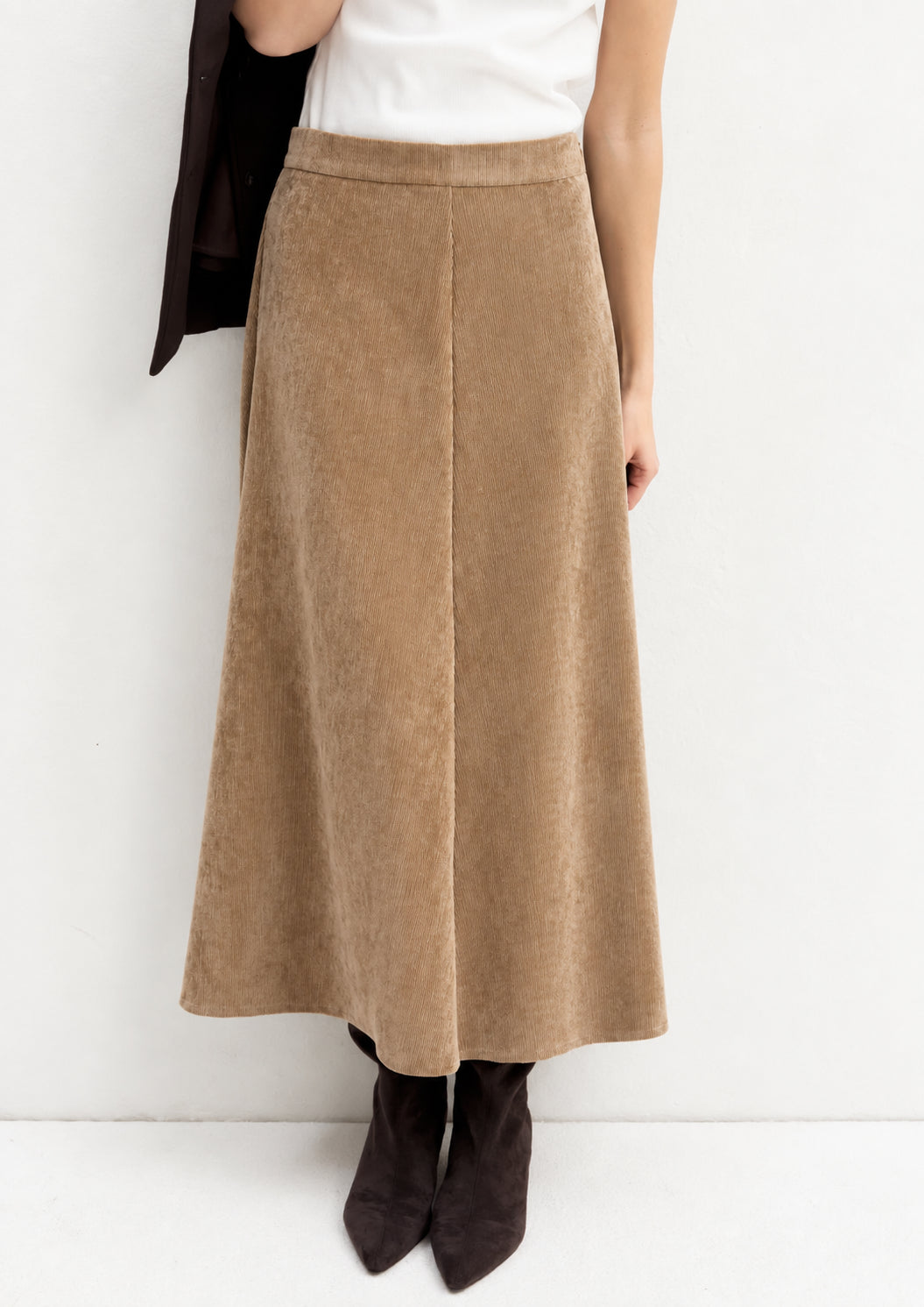 Emme Marella Gonna Donna Emmcerchia Cammello 2625106041200 001 EMME MARELLA