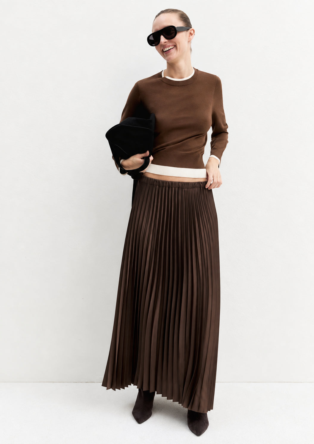 Emme Marella Gonna Donna Emmastrale Testa di Moro 2625106051200 011 EMME MARELLA