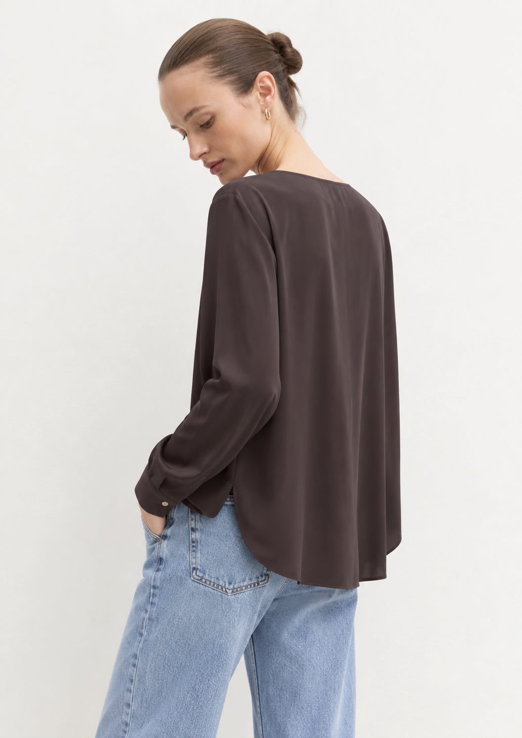 Emme Marella Blusa Donna Emmcursore Testa di Moro 2625116091200 011 EMME MARELLA