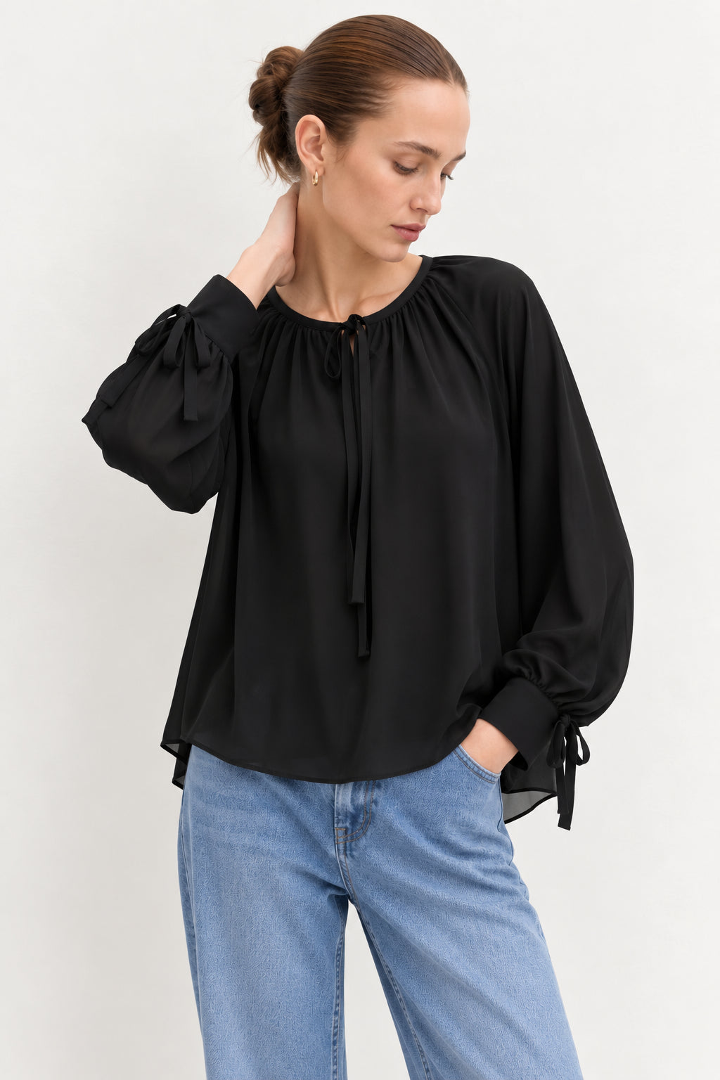 Emme Marella Camicia Donna Emmoschea Nero 2625116131200 008 EMME MARELLA