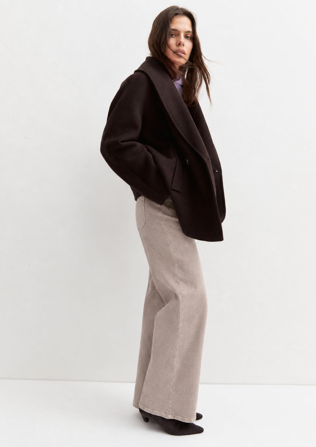 Emme Marella Pantalone Donna Emmestro Ecru 2625136052200 001 EMME MARELLA