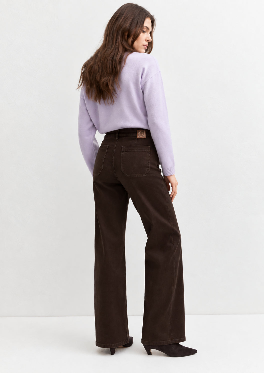 Emme Marella Pantalone Donna Emmestro Marrone Bosco 2625136052200 003 EMME MARELLA