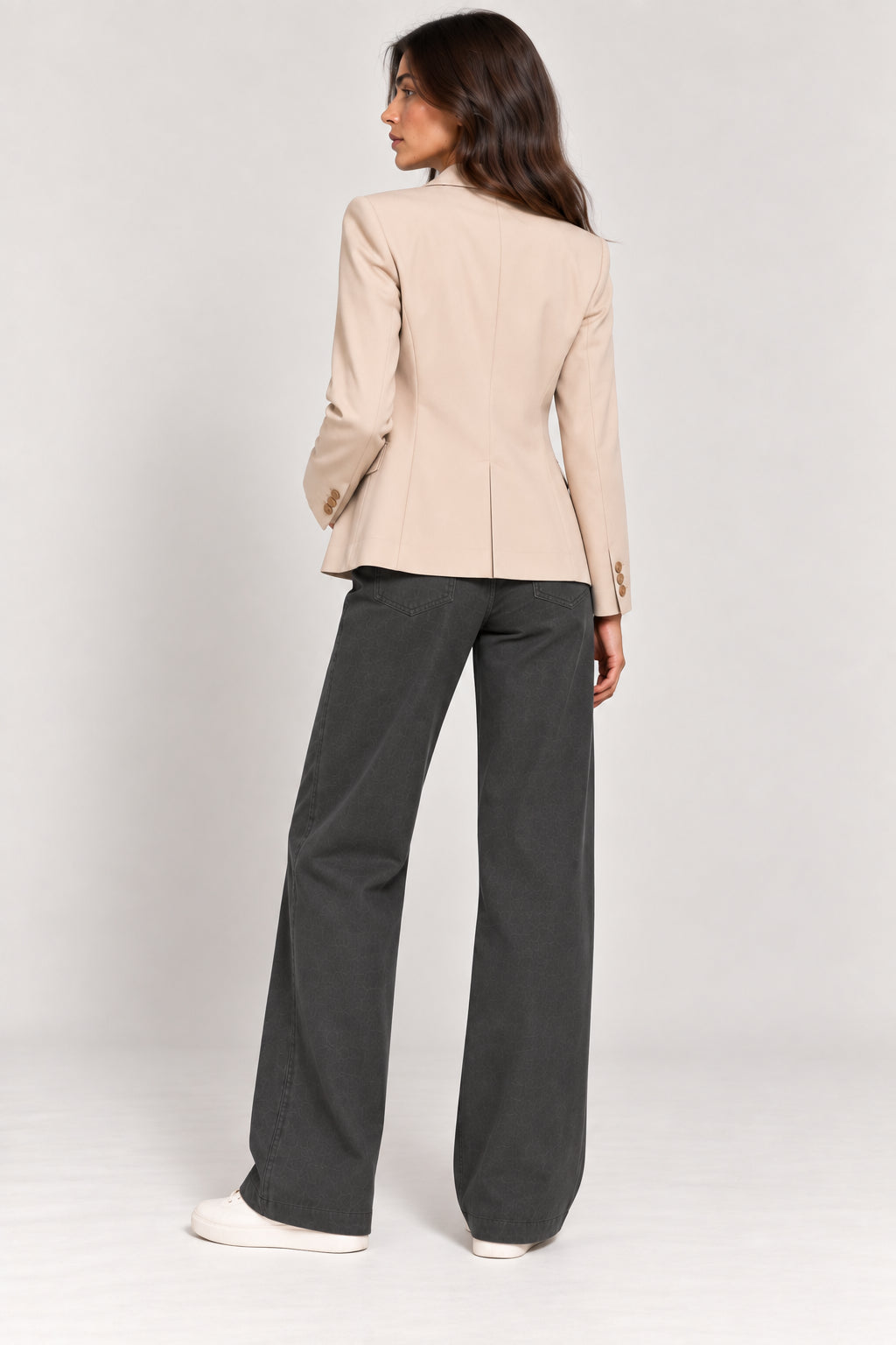 Emme Marella Pantalone Donna Emmfuxia Grigio Antracite 2625136061200 006 EMME MARELLA