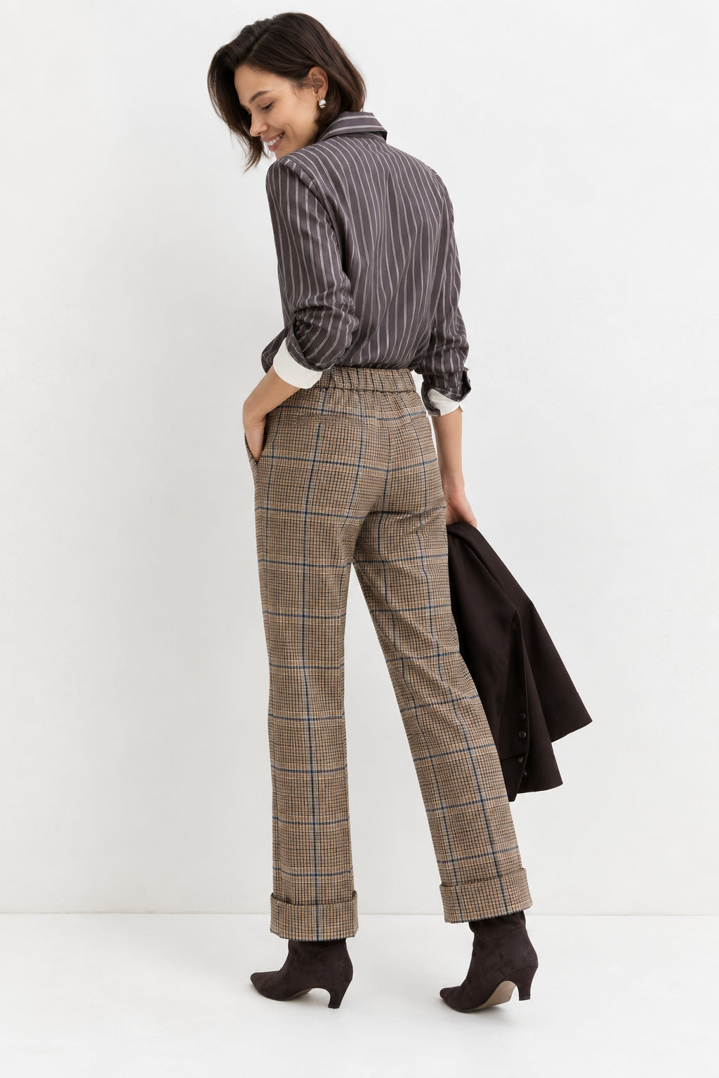 Emme Marella Pantalone Donna Emmflirt Ecru 2625136082200 006 EMME MARELLA
