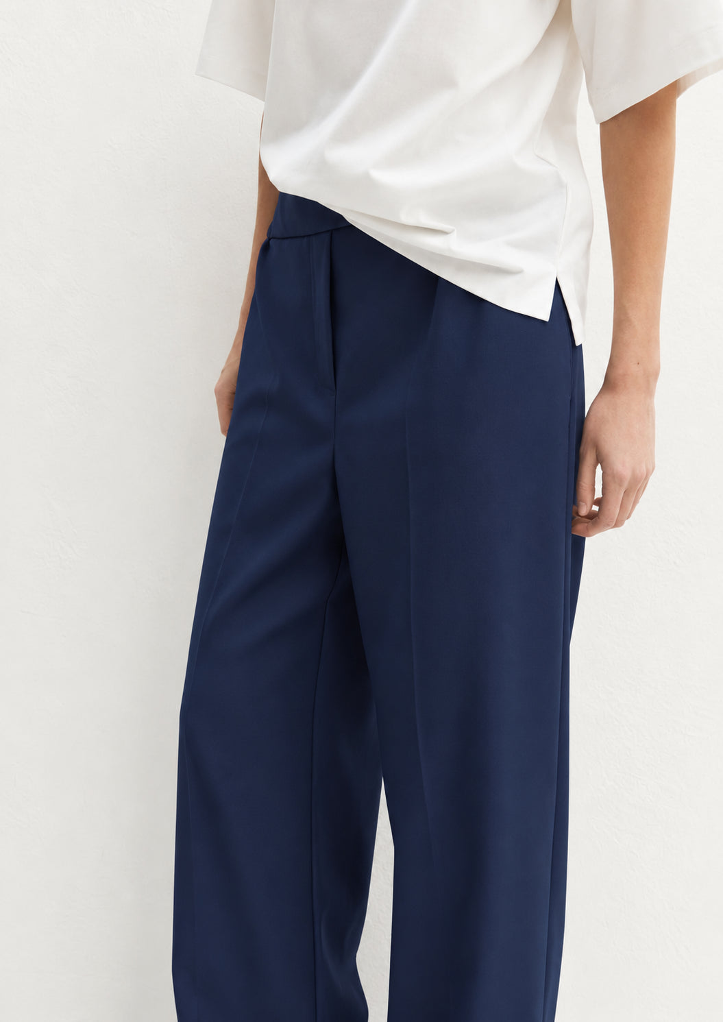 Emme Marella Pantalone Donna Emmfiesta Navy 2625136111200 001 EMME MARELLA
