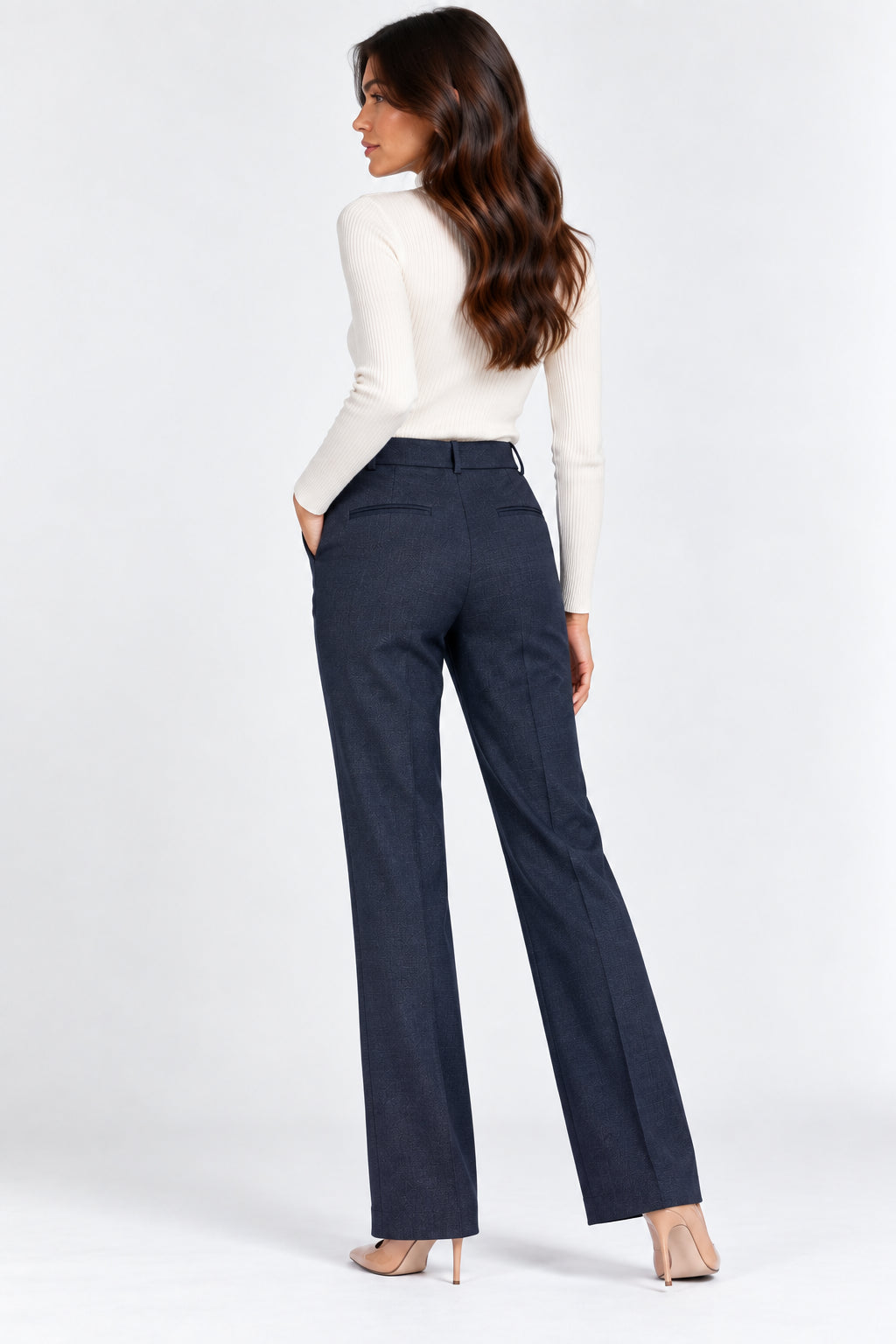 Emme Marella Pantalone Donna Emmpalpiti1 Blu 2625136231200 001 EMME MARELLA