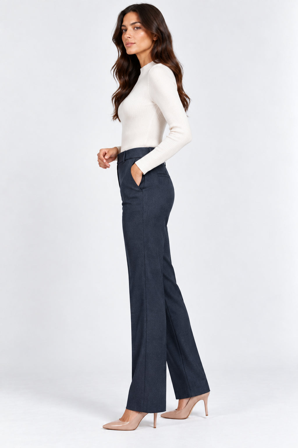 Emme Marella Pantalone Donna Emmpalpiti1 Blu 2625136231200 001 EMME MARELLA