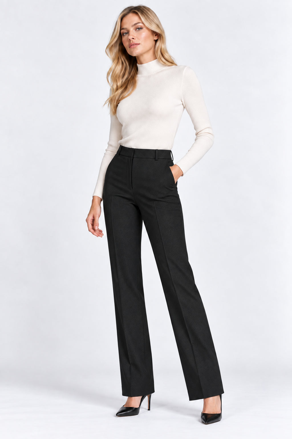 Emme Marella Pantalone Donna Emmpalpiti1 Nero 2625136231200 009 EMME MARELLA