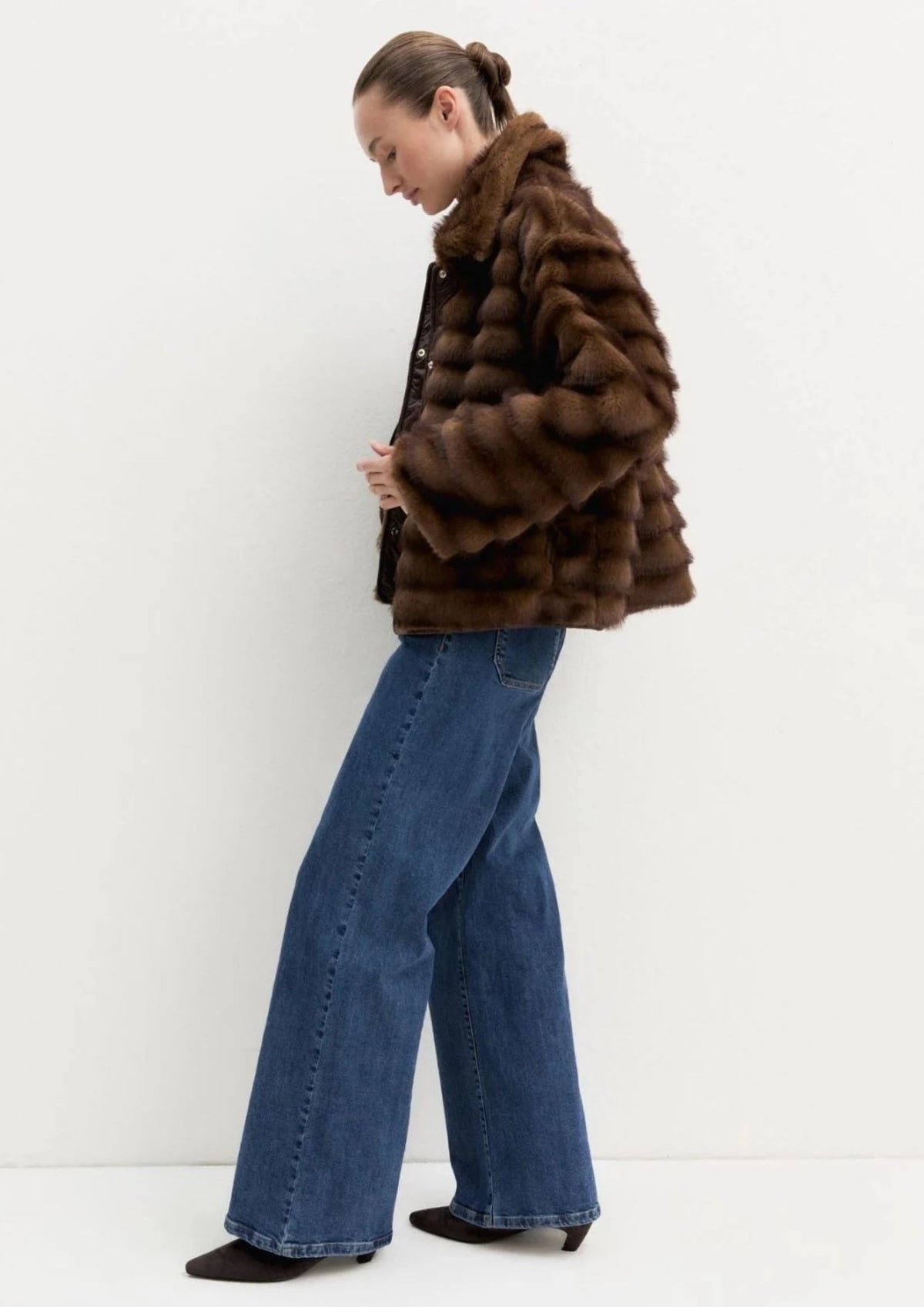 Jeans wide flare Emmwhideflare Blu 2625186021200 003 EMME MARELLA