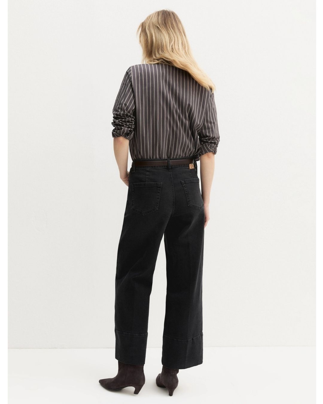 Jeans cropped Emmcropped Nero 2625186041200 004 EMME MARELLA