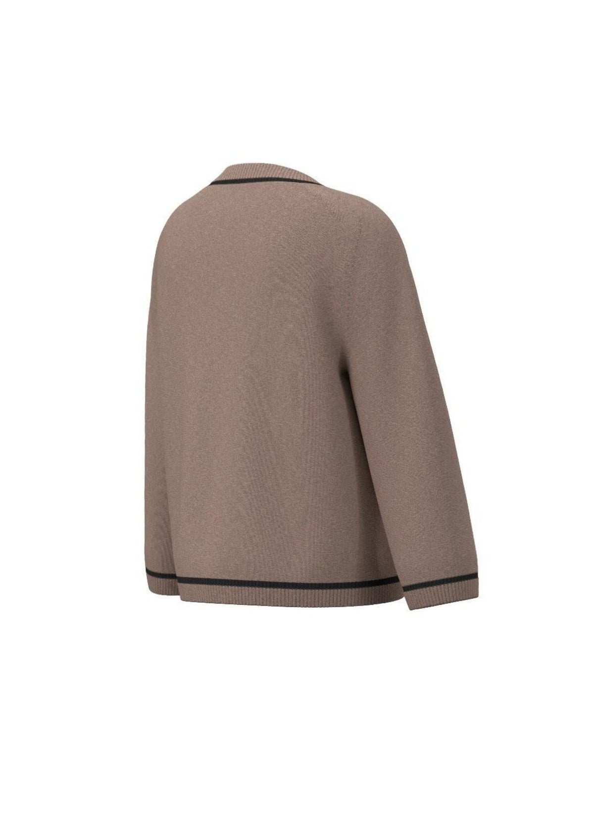 Maglia in filato lana e cashmere Emmegrege Tortora 2625366241200 010 EMME MARELLA