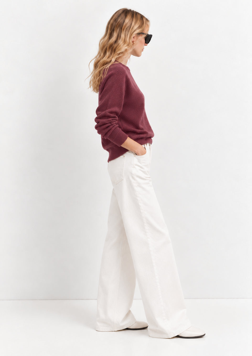 Maglia in viscosa stretch Emmtunica Rosso Mattone 2625366291200 015 EMME MARELLA