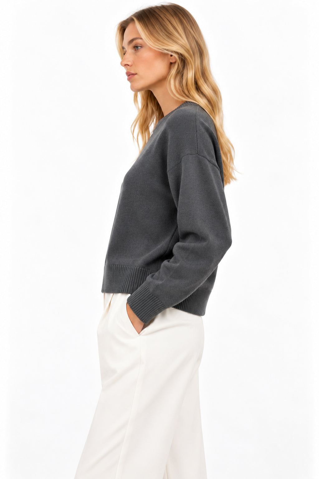 Maglia in filato di lana e cashmere Emmsevero 2625366342200 004 EMME MARELLA