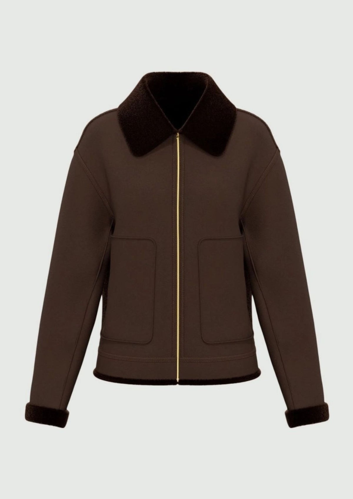 Giaccone reversibile Emmliuti Tortora 2625456051200 002 EMME MARELLA