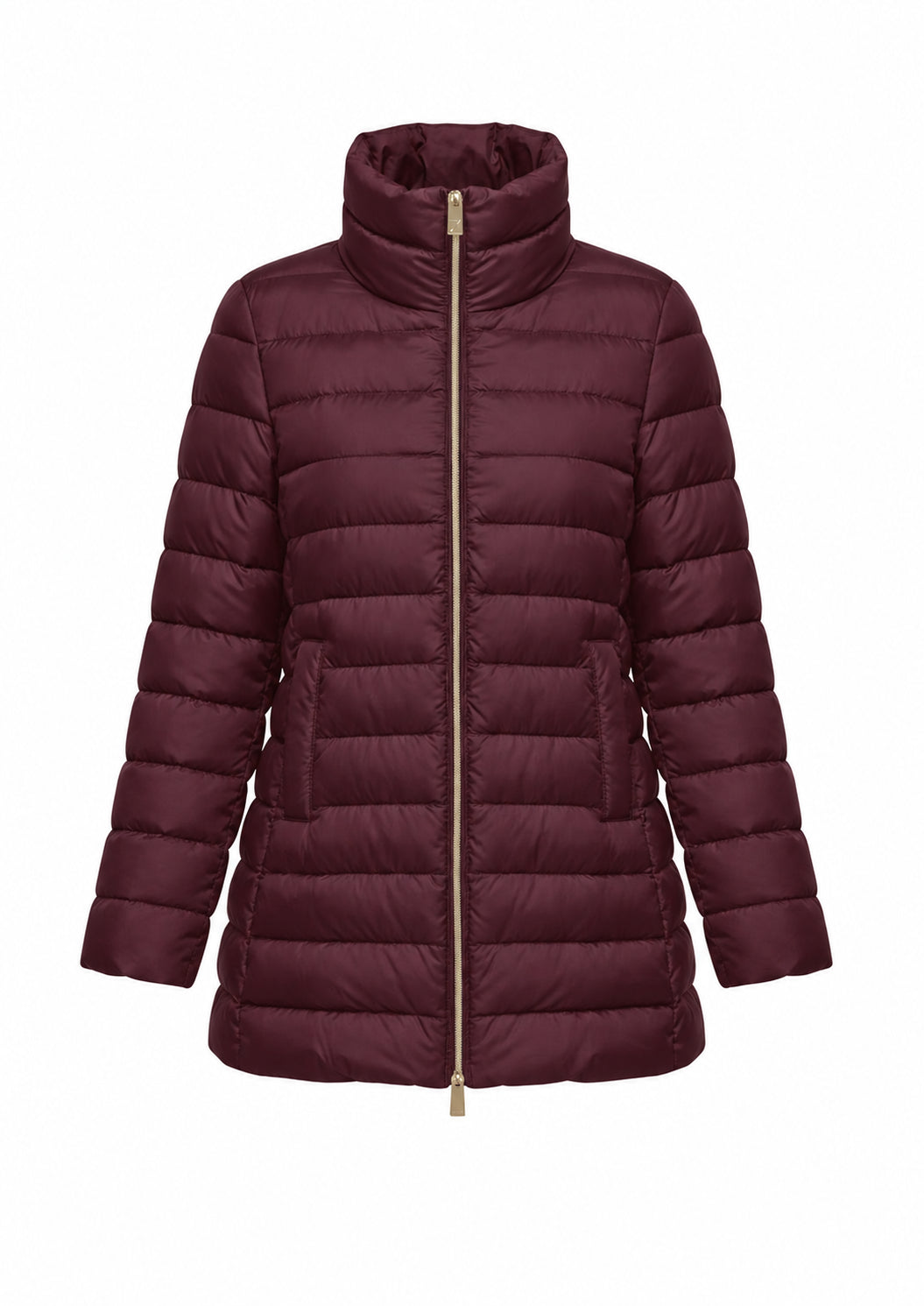 Piumino lungo Emmtesoro Viola 2625486172200 002 EMME MARELLA