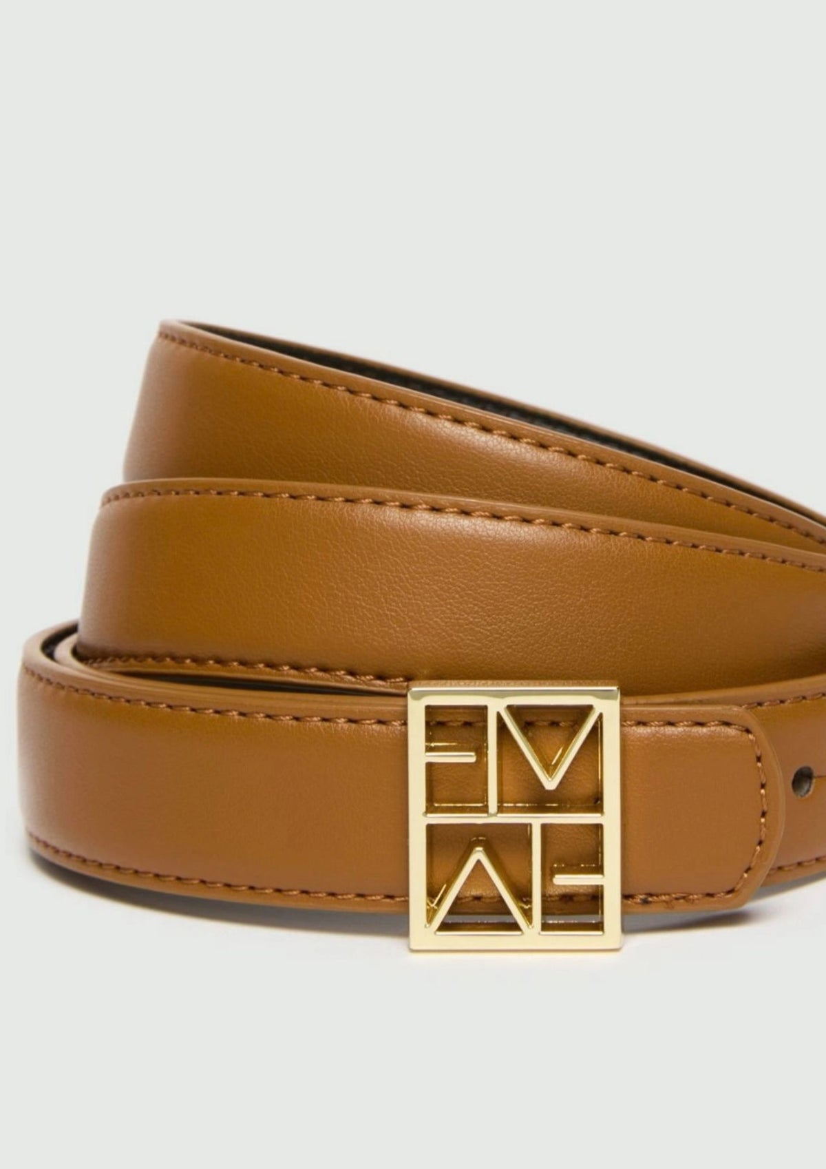 Cintura reversibile con logo Emmvetrino Testa di Moro 2625506031200 003 EMME MARELLA