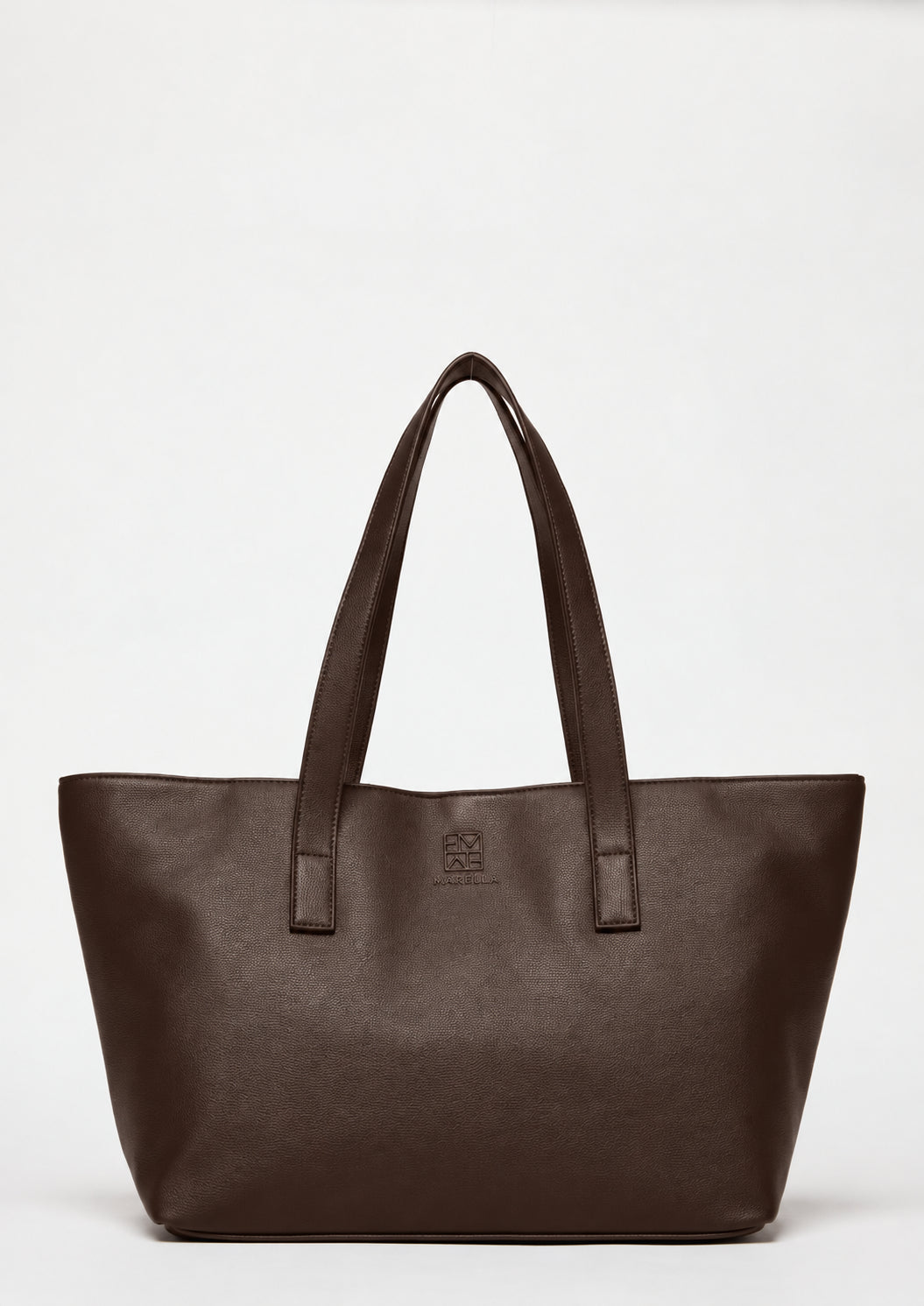 Shopper con pochette Emmcasta Testa di Moro 2625516101200 001 EMME MARELLA