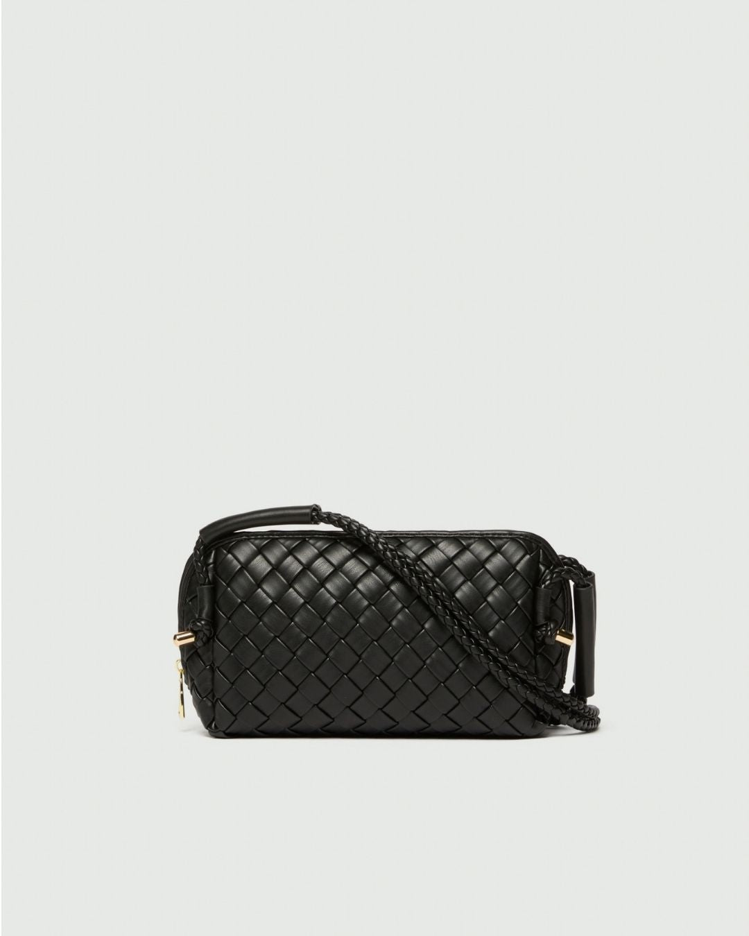 Borsa a tracolla intrecciata Nero 2625516121200 002 EMME MARELLA