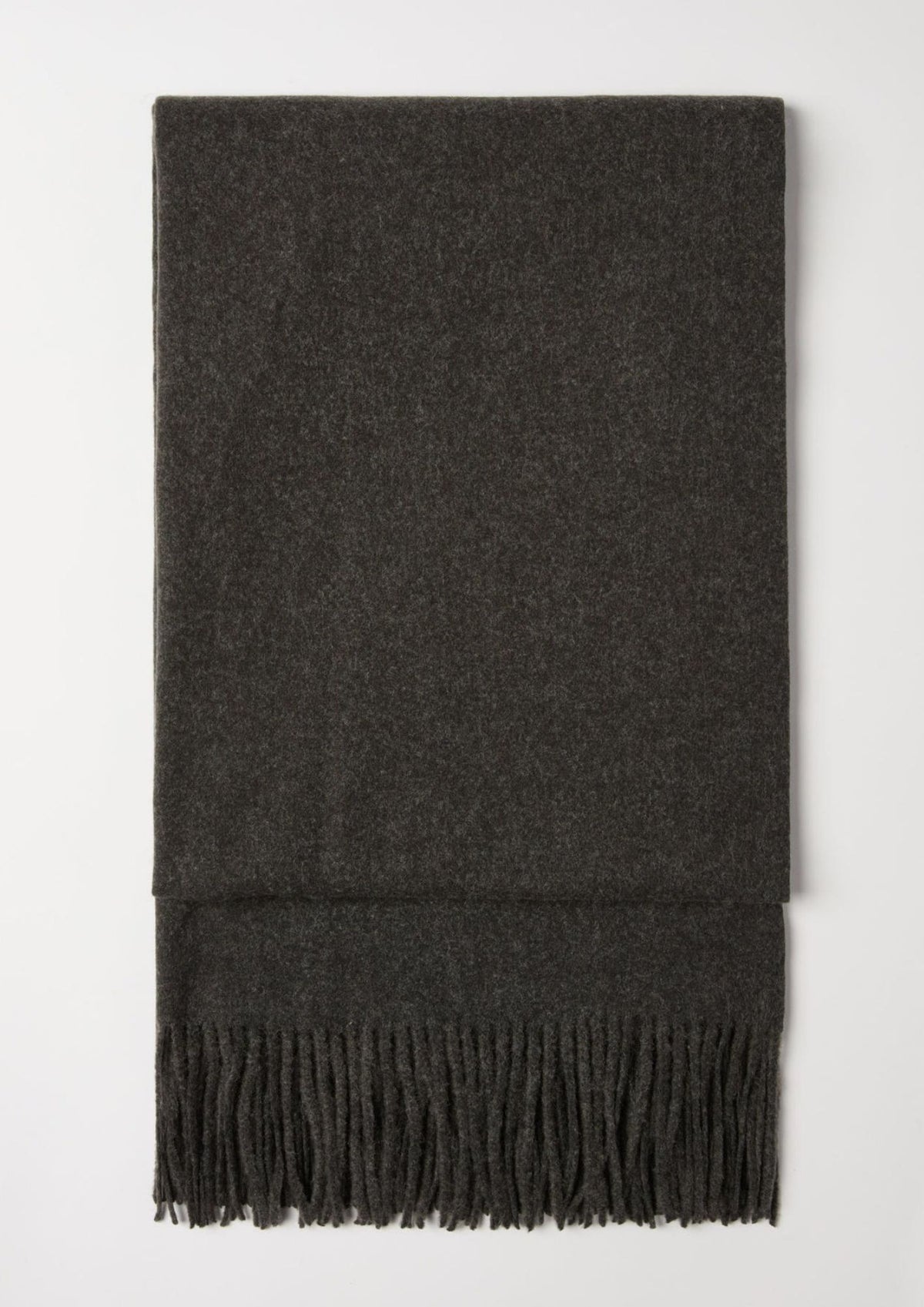 Sciarpa con frangia Emmsupremo Grigio Scuro 2625546011200 002 EMME MARELLA
