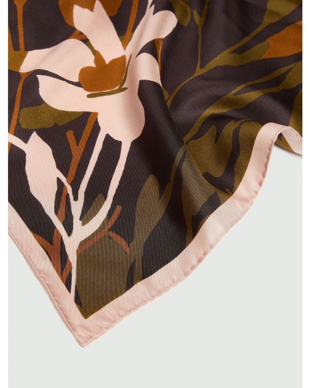 Foulard in seta Emmcampo Blu Elettrico 2625546031200 003 EMME MARELLA