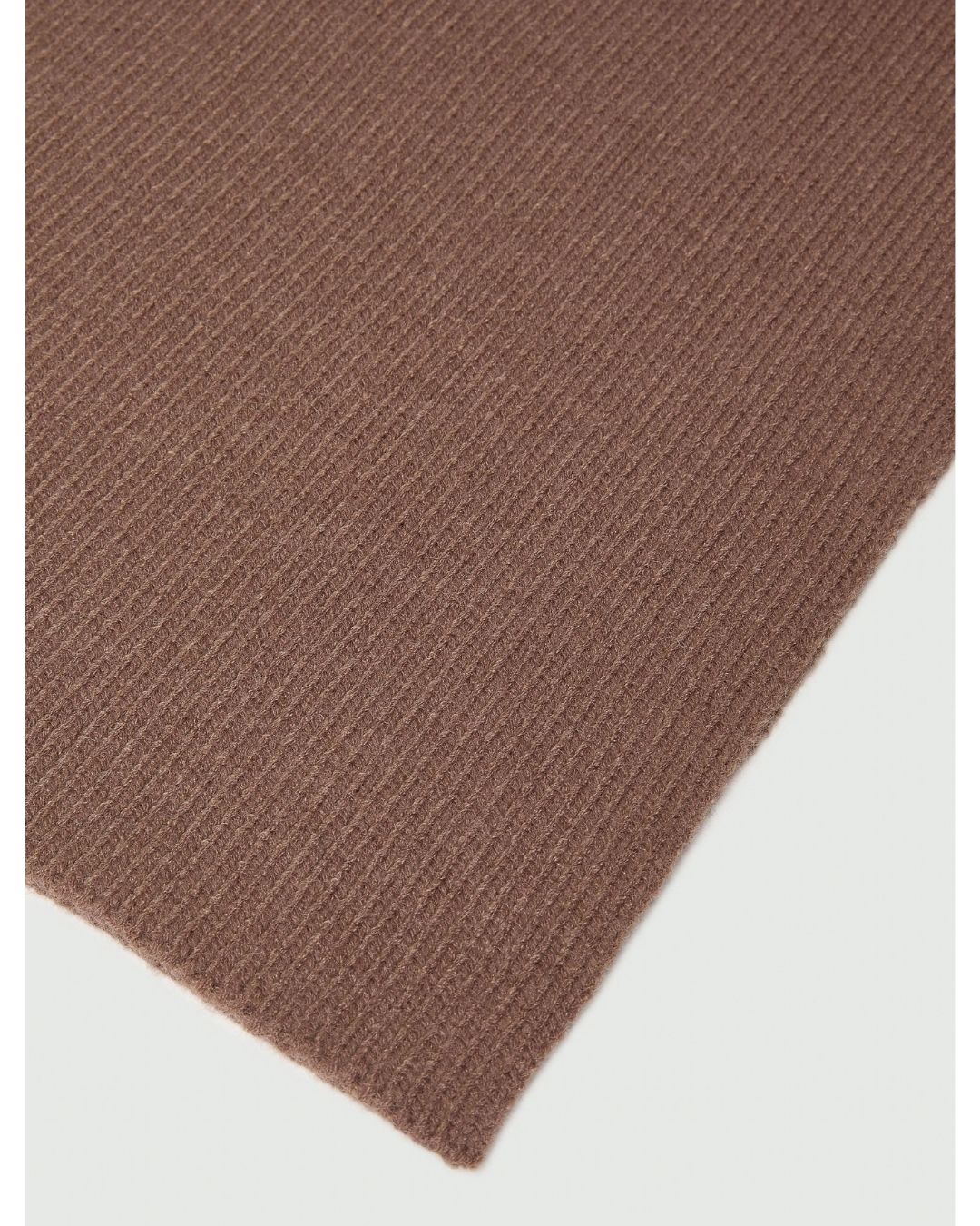 Sciarpa cappuccio Emmcerchio con bordo in tessuto furry Marrone 2625746022200 002 EMME MARELLA