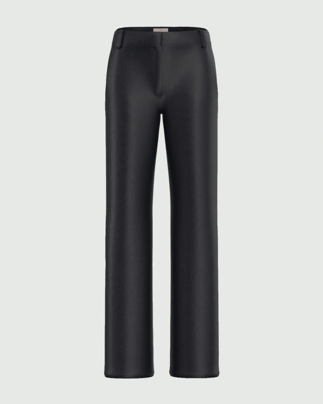 Pantalone dritto in jersey spalmato Emmargento Navy 2625786032200 004 EMME MARELLA