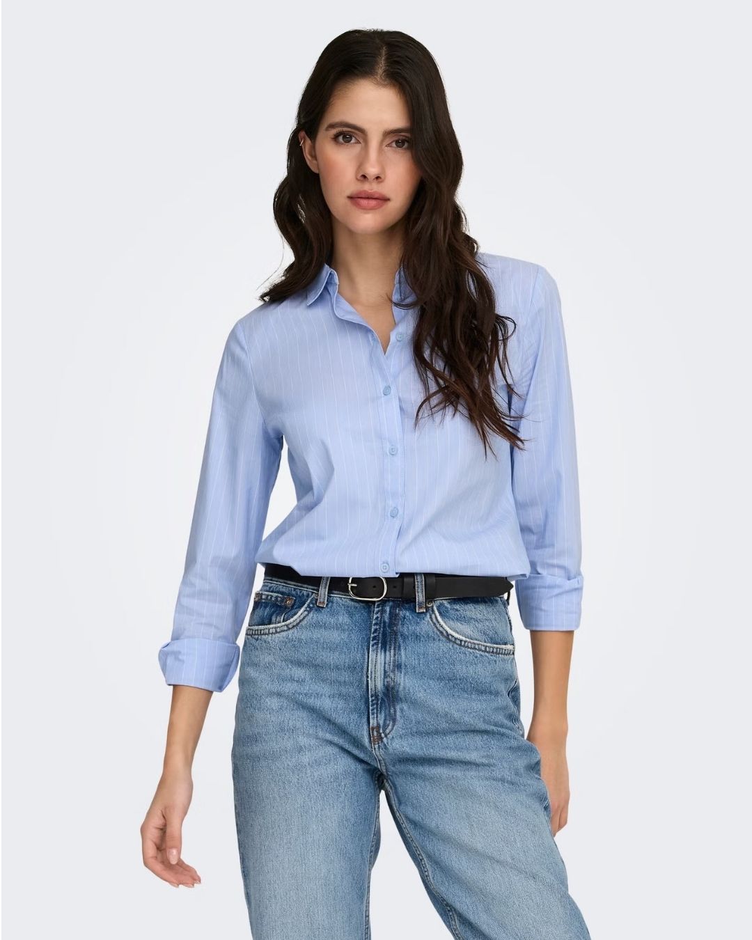 Camicia Donna Mio Blu Cashmere Blue 15149877 Cashmere Blue JACQUELINE DE YONG