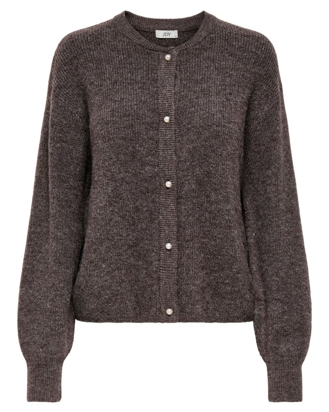 Cardigan Donna Marrone Bracken 15326819 Bracken MELANGE JACQUELINE DE YONG