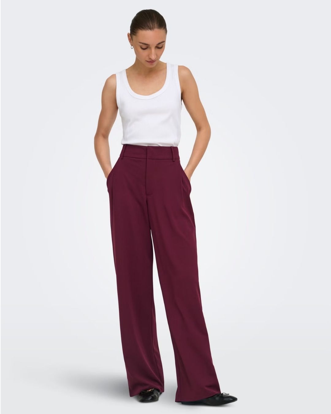 Pantaloni Donna Rosso Windsor Wine 15330419 Windsor Wine JACQUELINE DE YONG