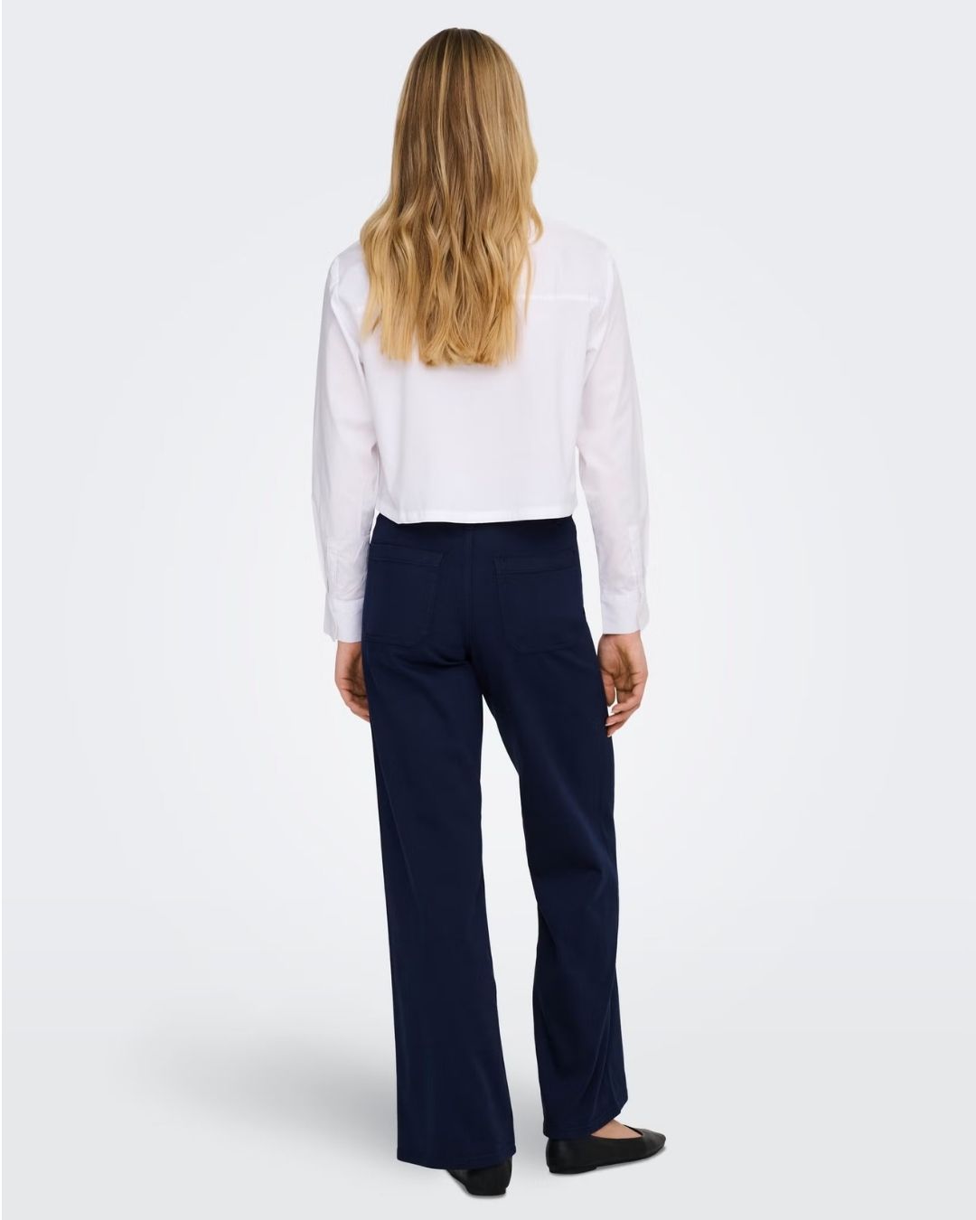 Pantaloni a gamba larga Donna Blu Navy Blazer 15341269 Navy Blazer JACQUELINE DE YONG