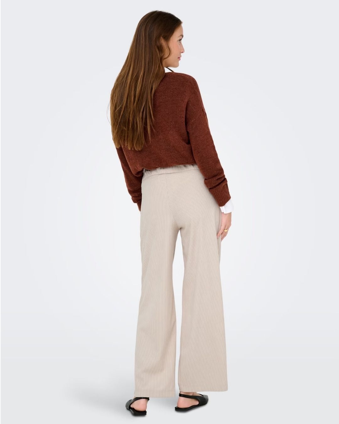 Pantaloni Donna Beige Pumice Stone 15357186 Pumice Stone JACQUELINE DE YONG