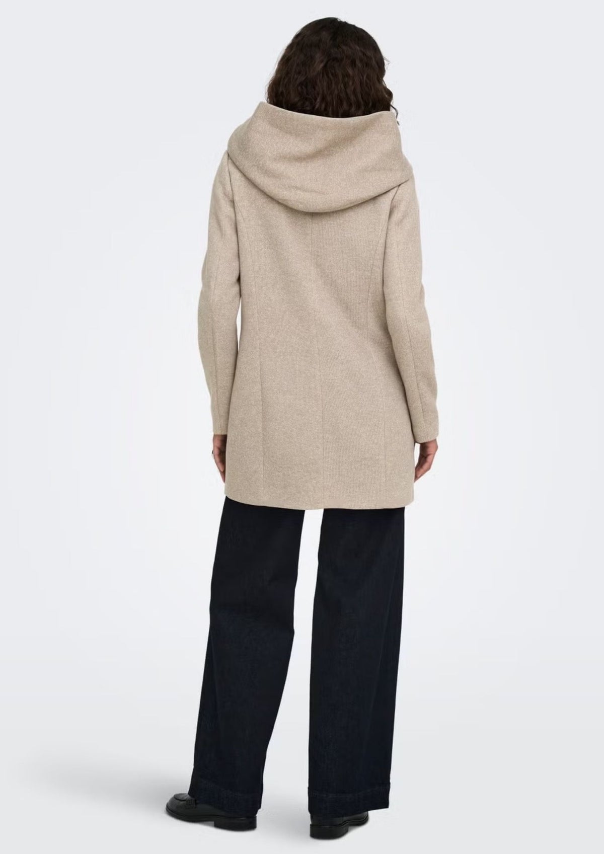Only Cappotto Donna Sedona Beige 15142911 Fungi MELANGE ONLY