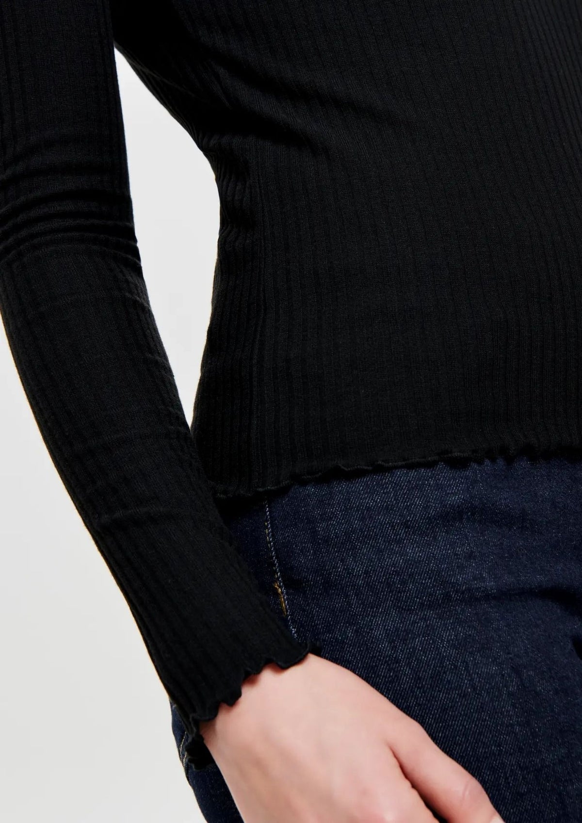 Only Top Donna Emma Nero 15180040 Black ONLY