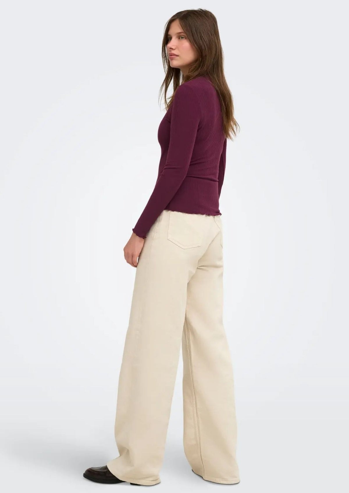 Only Top Donna Emma Porpora 15180040 Fig ONLY