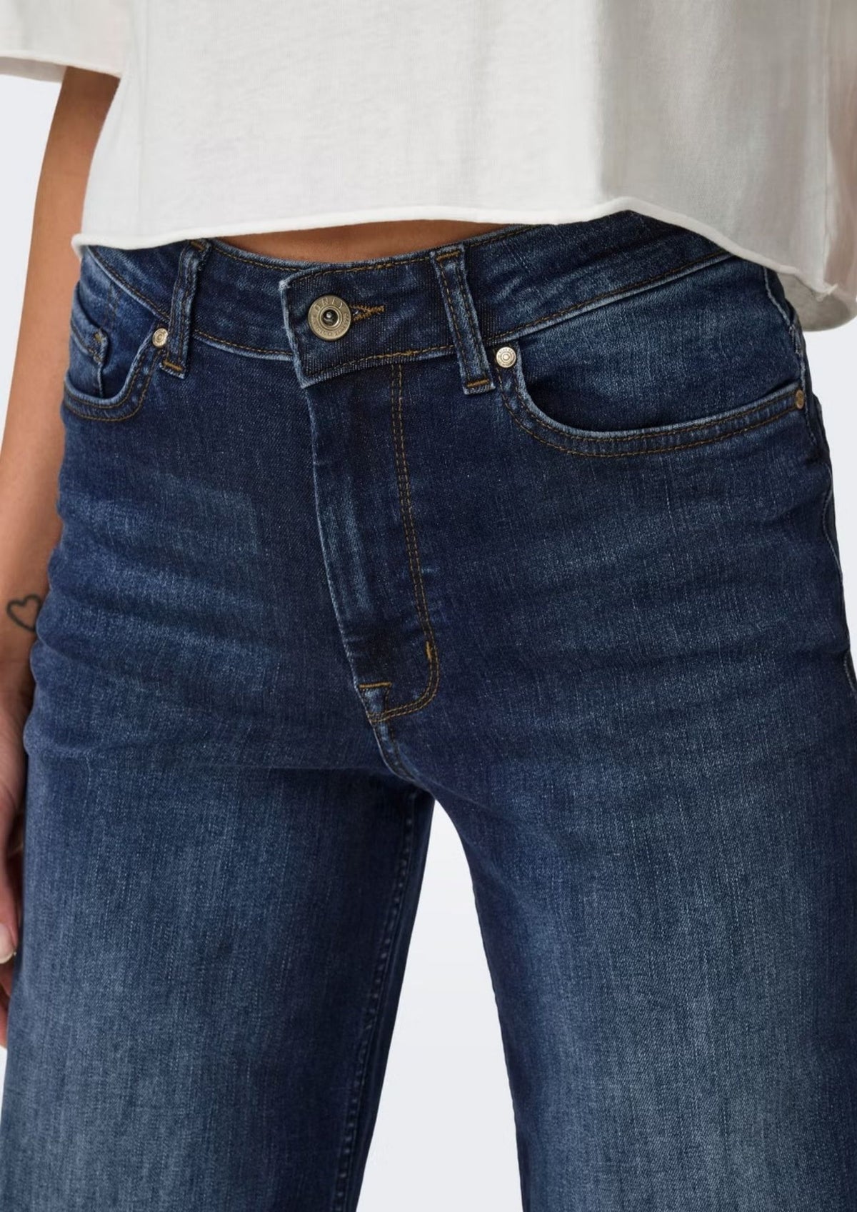 Only Jeans Donna Madison Blu Scuro 15318405 Dark Blue Denim ONLY